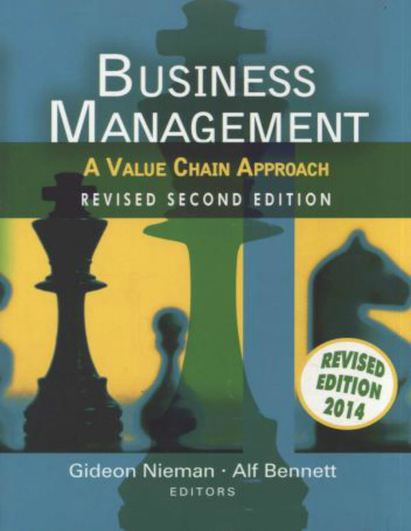Business Management: A Value Chain Approach